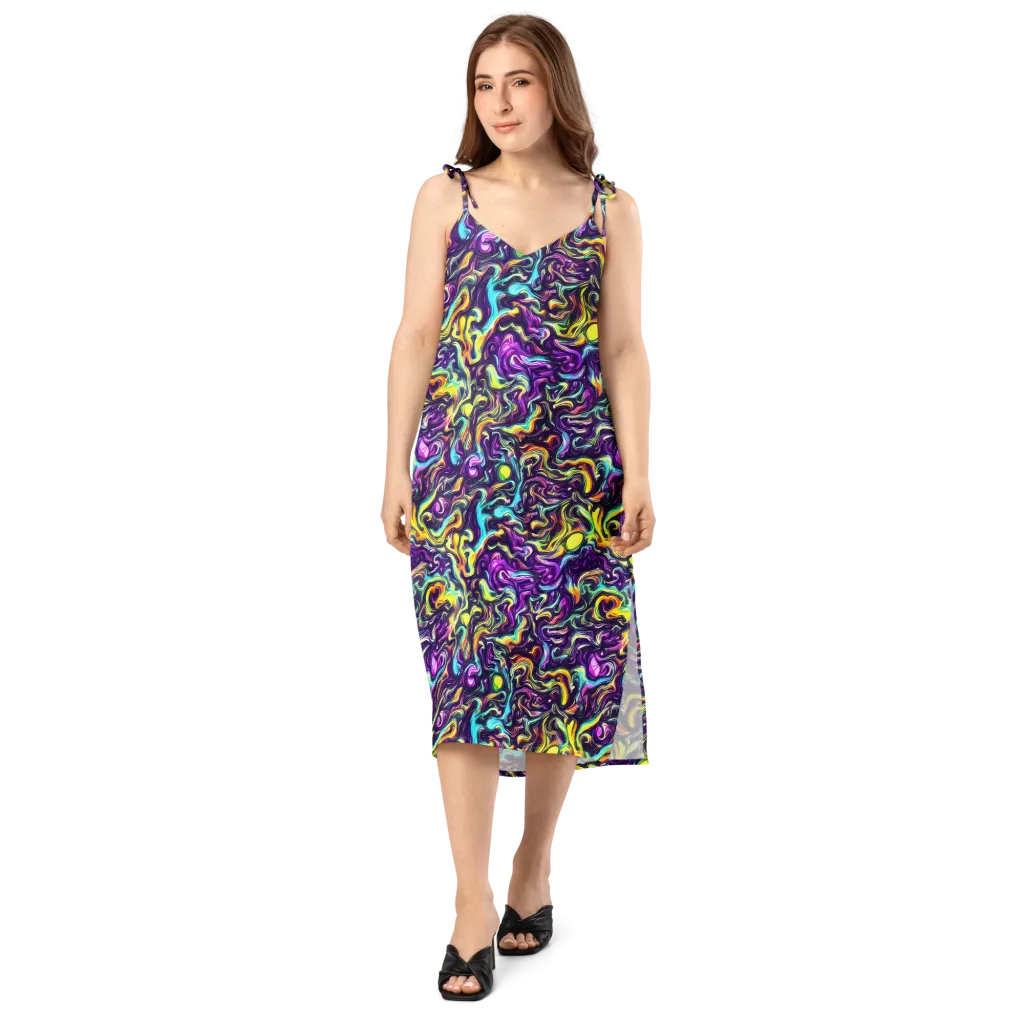 Violet Riverstone on Slip Dress — Front
