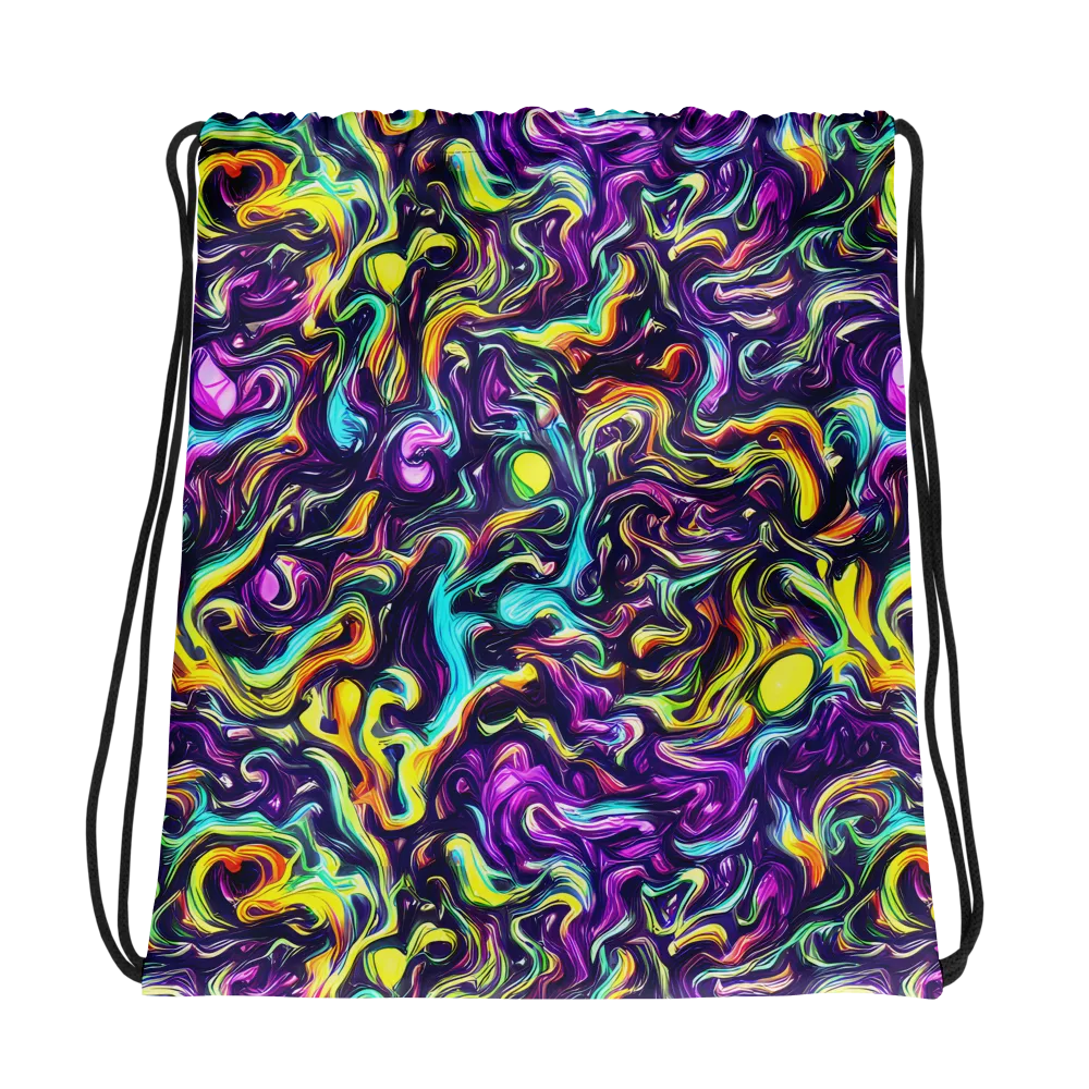 Violet Riverstone on Drawstring Bag — Photo