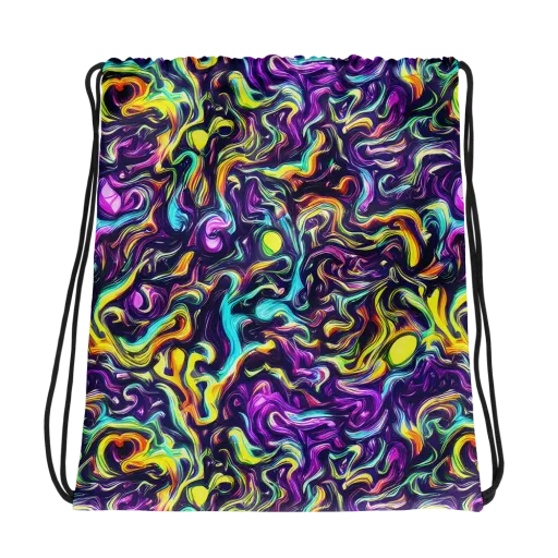 Violet Riverstone on a Drawstring Bag