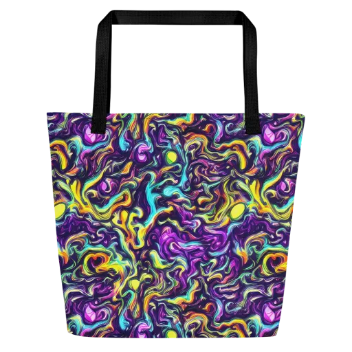 Violet Riverstone on a Large Tote Bag W/ Pocket