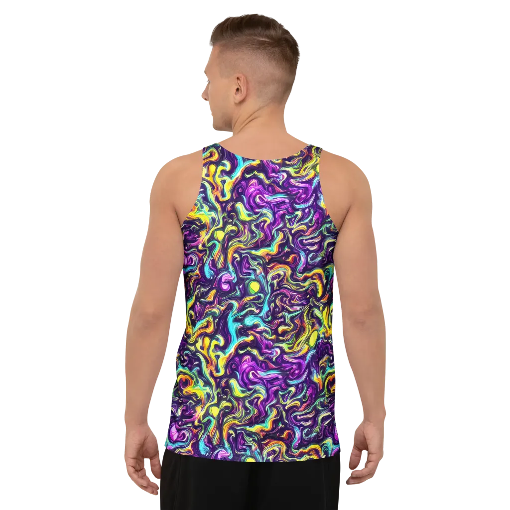 Violet Riverstone on Men's Tank Top — Back