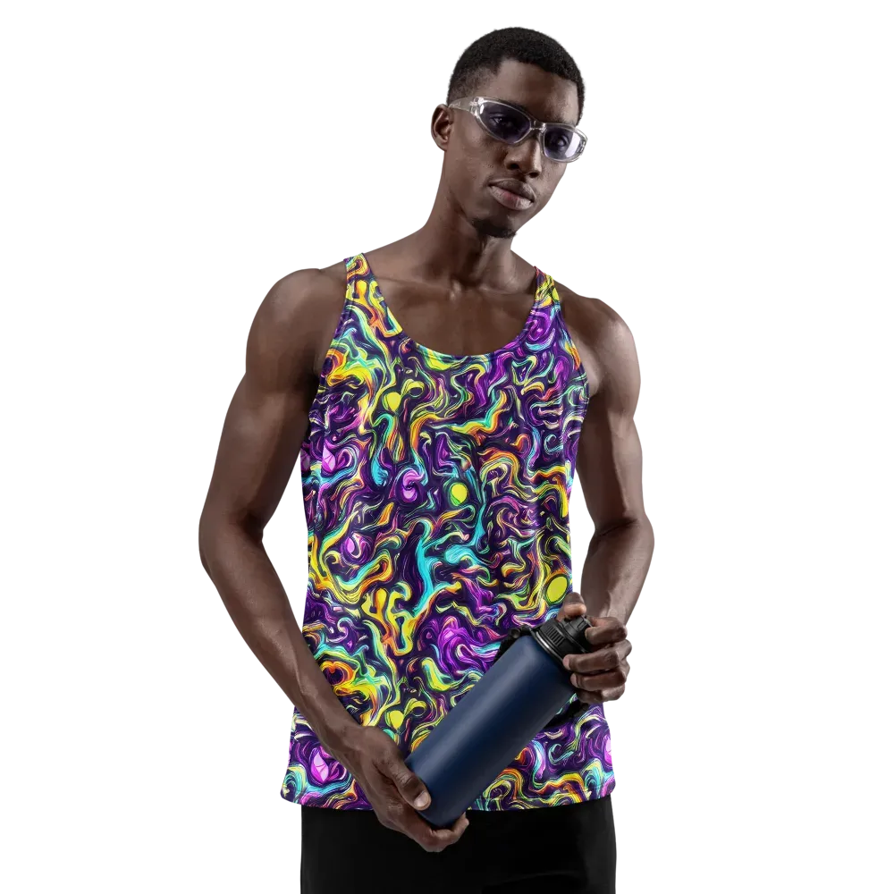 Violet Riverstone on Men's Tank Top — Front