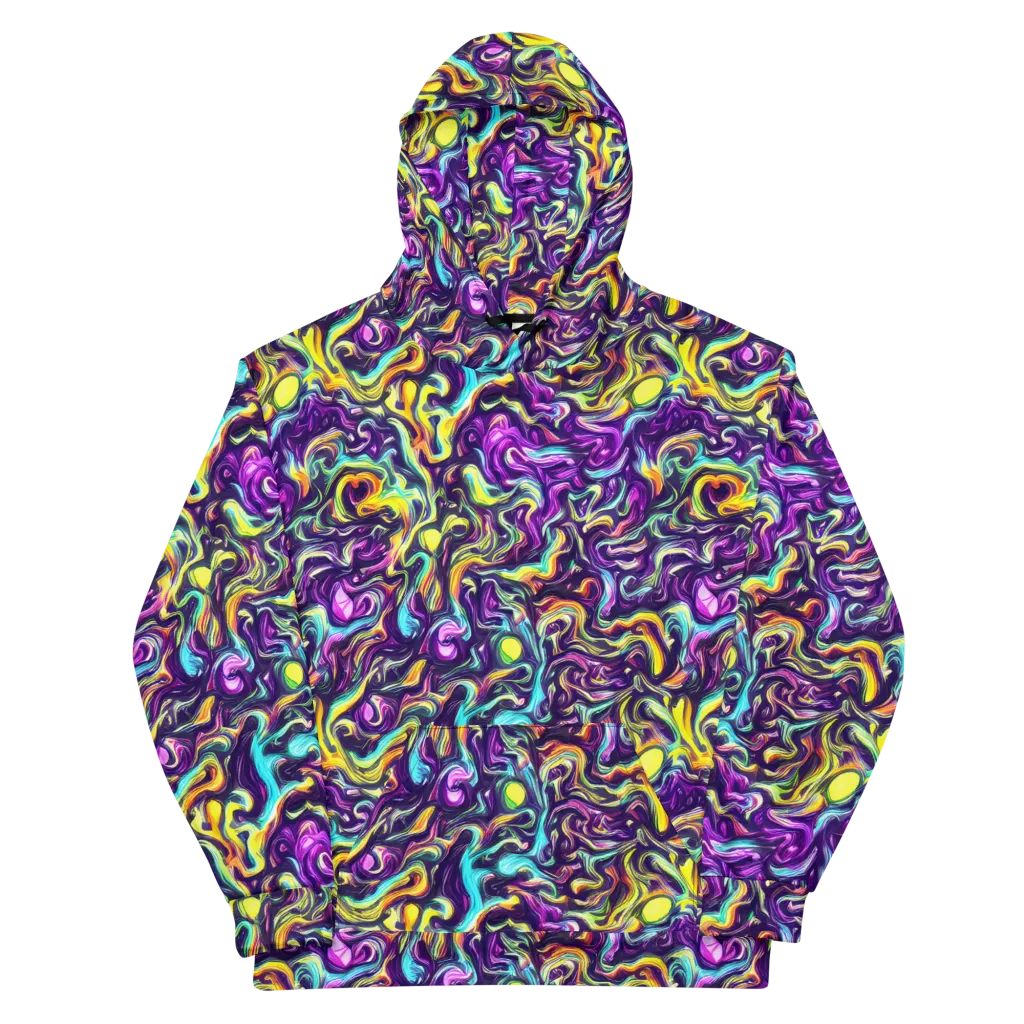 Violet Riverstone on Cotton Hoodie — Front