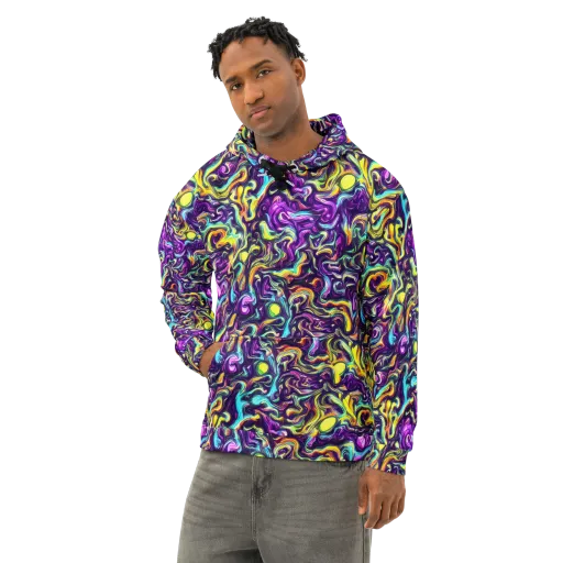 Violet Riverstone on a Cotton Hoodie