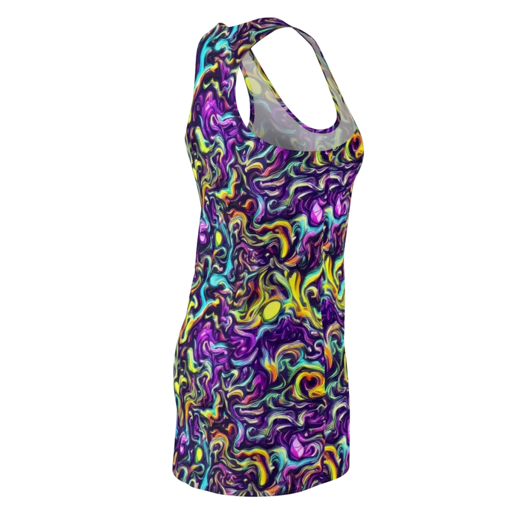 Violet Riverstone on Racerback Dress — Back Side