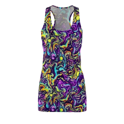 Violet Riverstone on a Racerback Dress