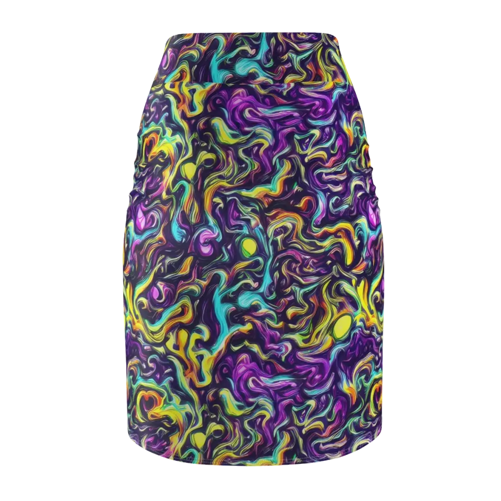 Violet Riverstone on Pencil Skirt — Back