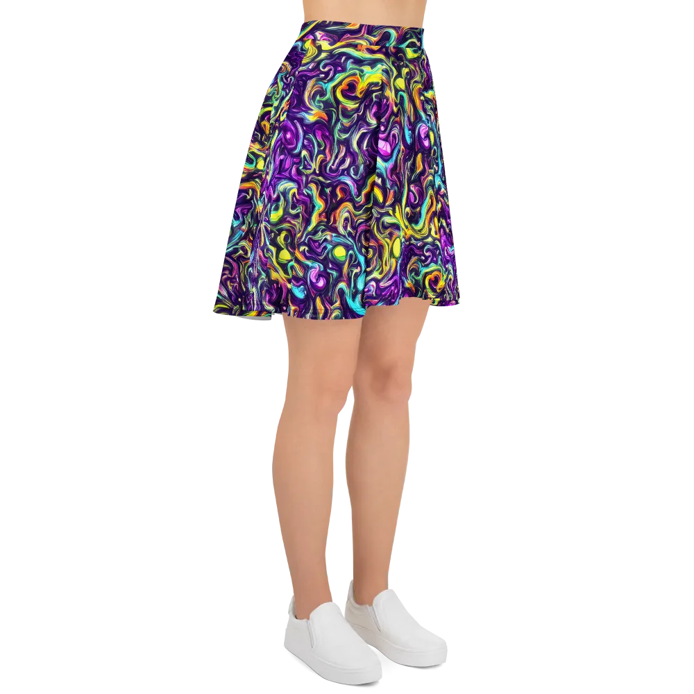 Violet Riverstone on Skater Skirt — Right