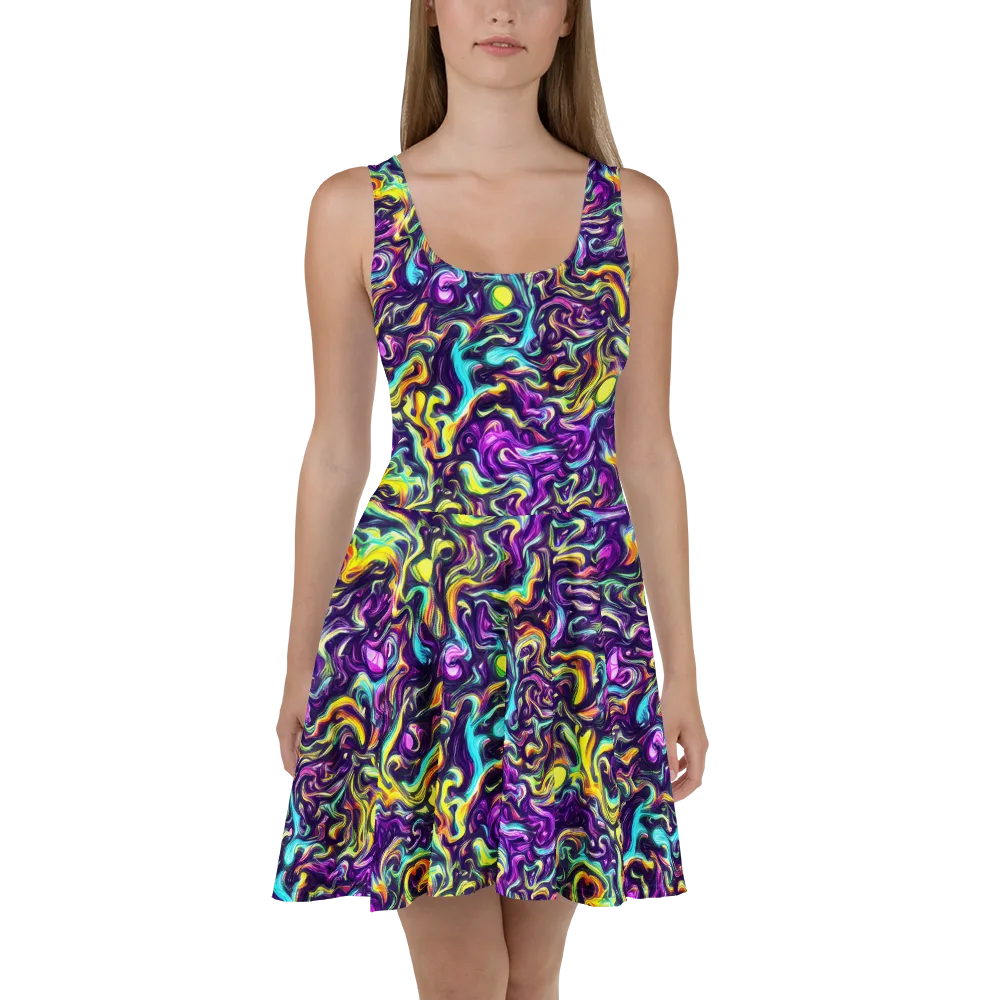 Violet Riverstone on Skater Dress — Front