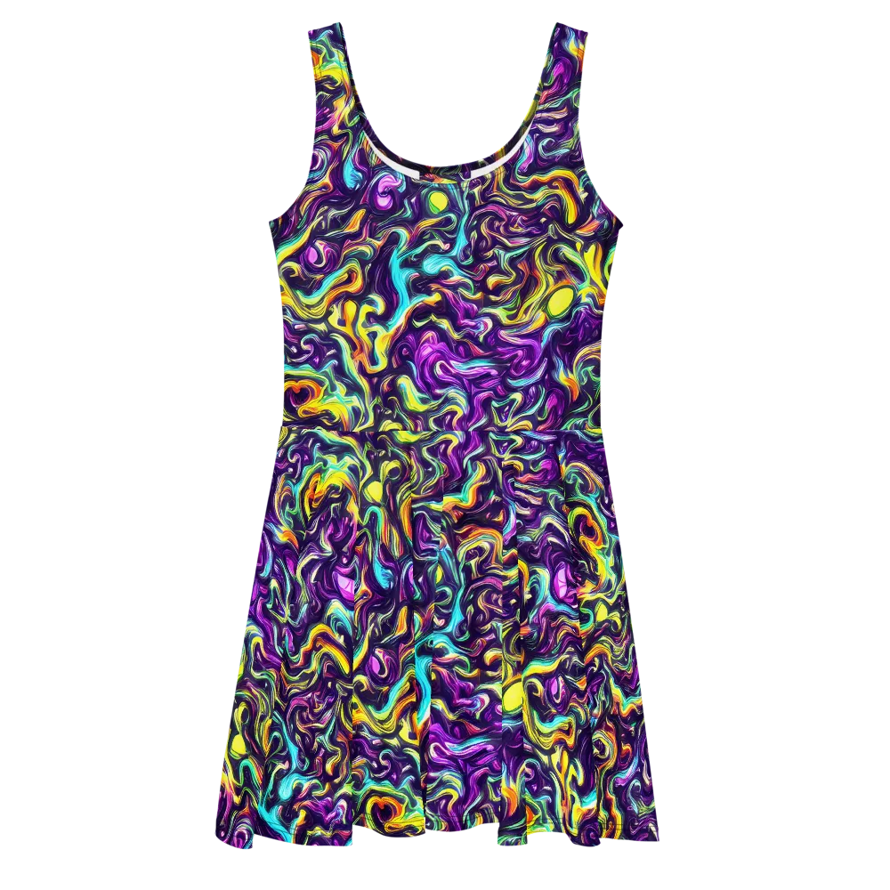 Violet Riverstone on Skater Dress — Front