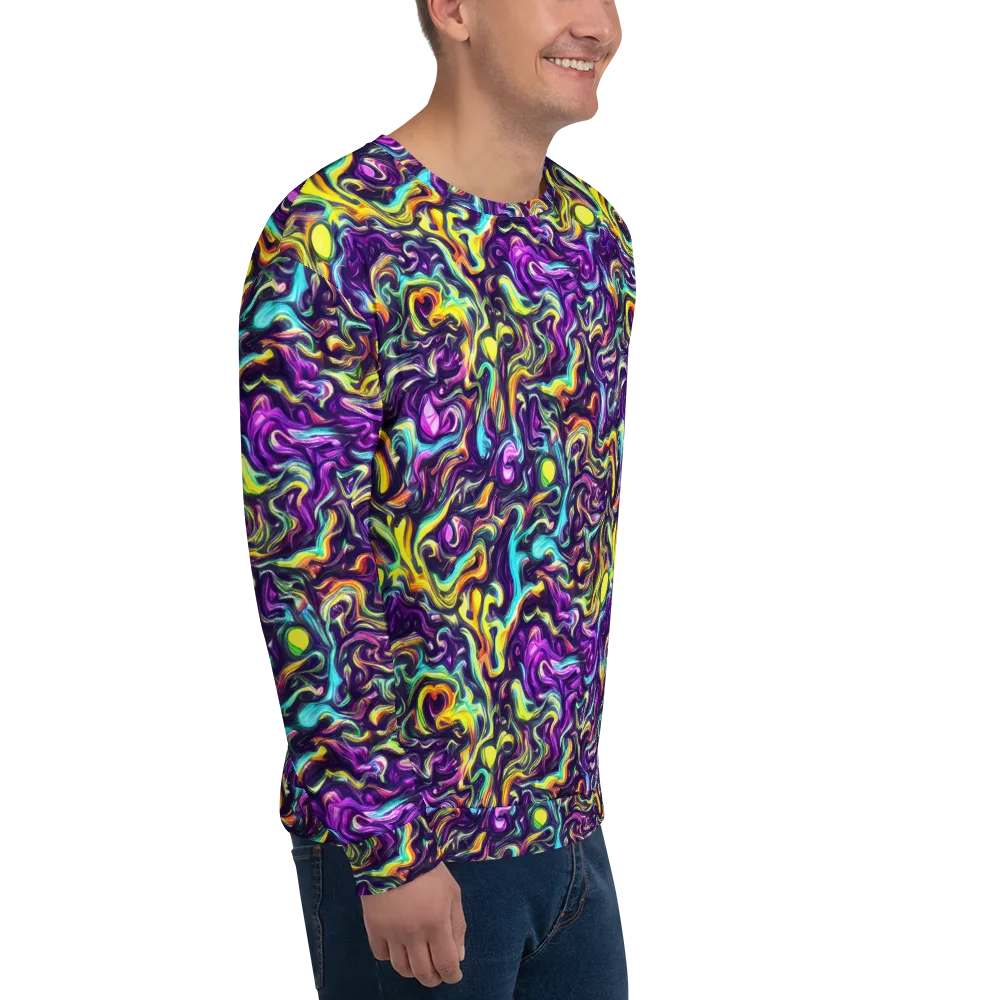 Violet Riverstone on Sweatshirt — Right Front