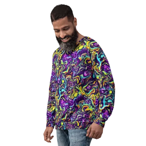 Violet Riverstone on a Sweatshirt