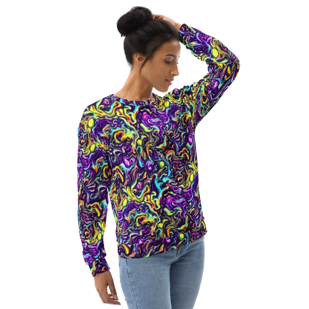 Violet Riverstone on Sweatshirt — Right Front