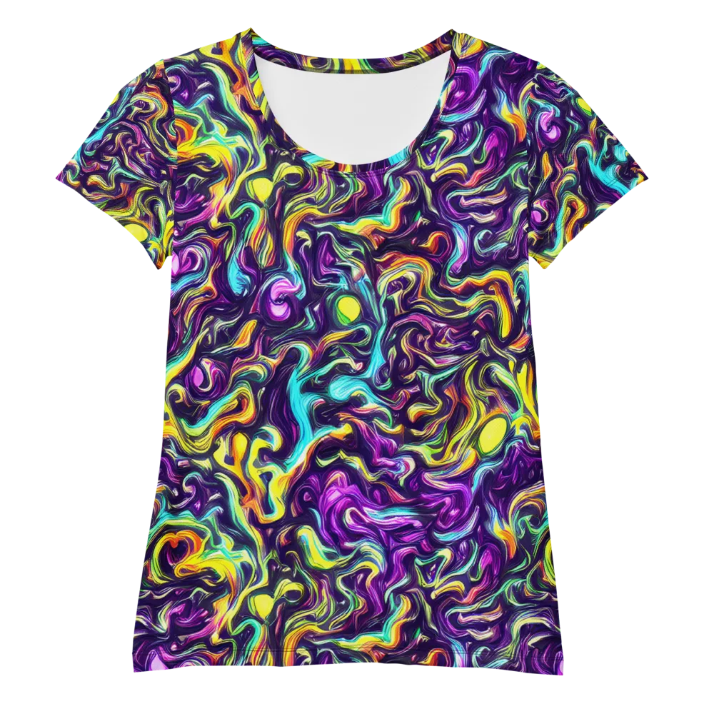 Violet Riverstone on Women's Athletic T-Shirt — Front