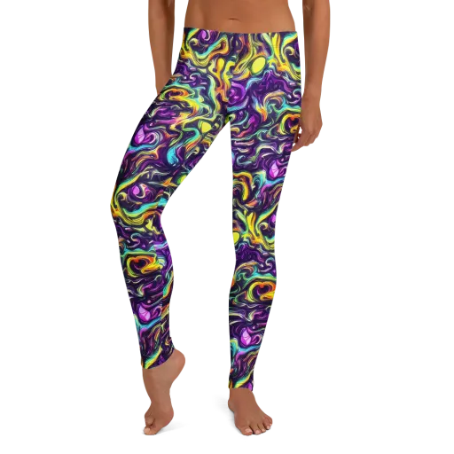 Violet Riverstone on a Leggings