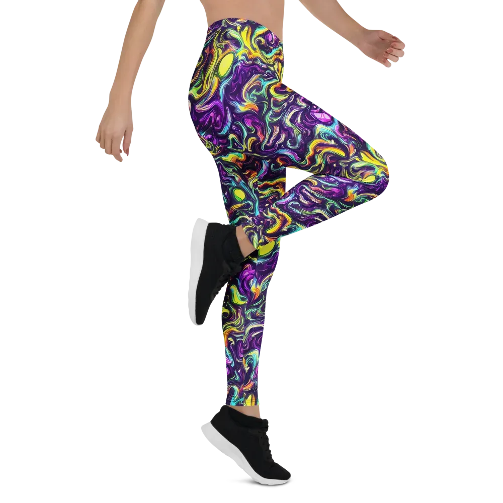 Violet Riverstone on Leggings — Right