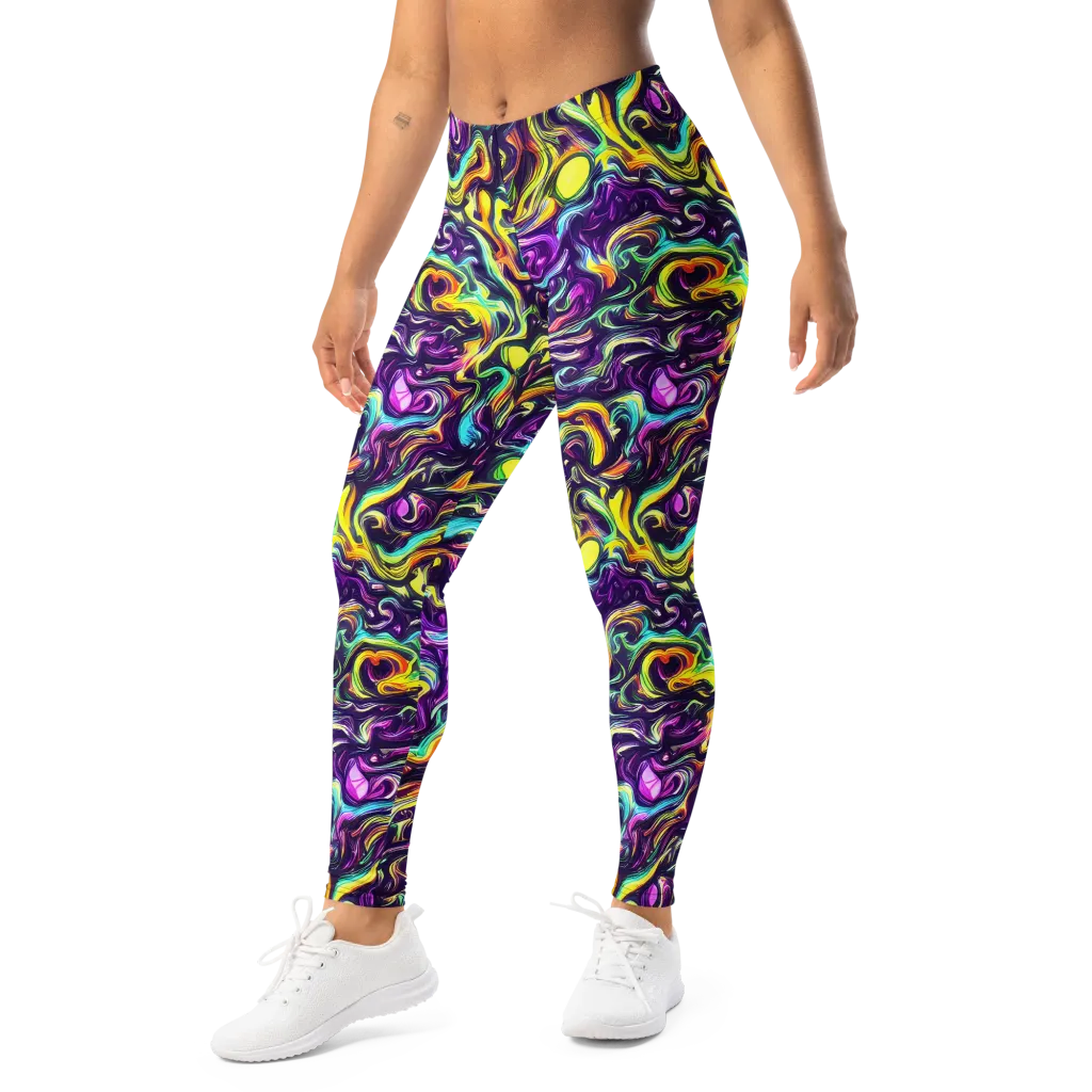 Violet Riverstone on Leggings — Left Front