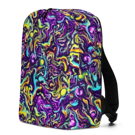 Violet Riverstone on a Minimalist Backpack