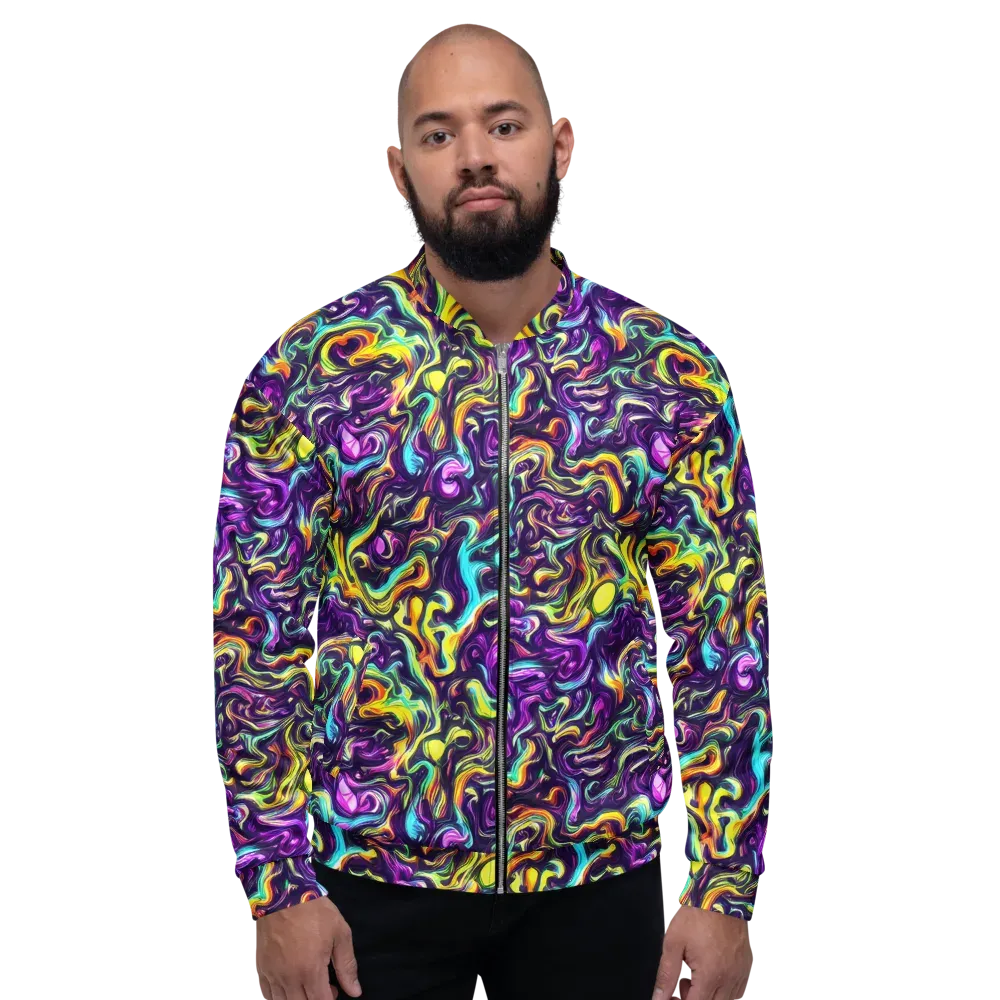 Violet Riverstone on Bomber Jacket — Front