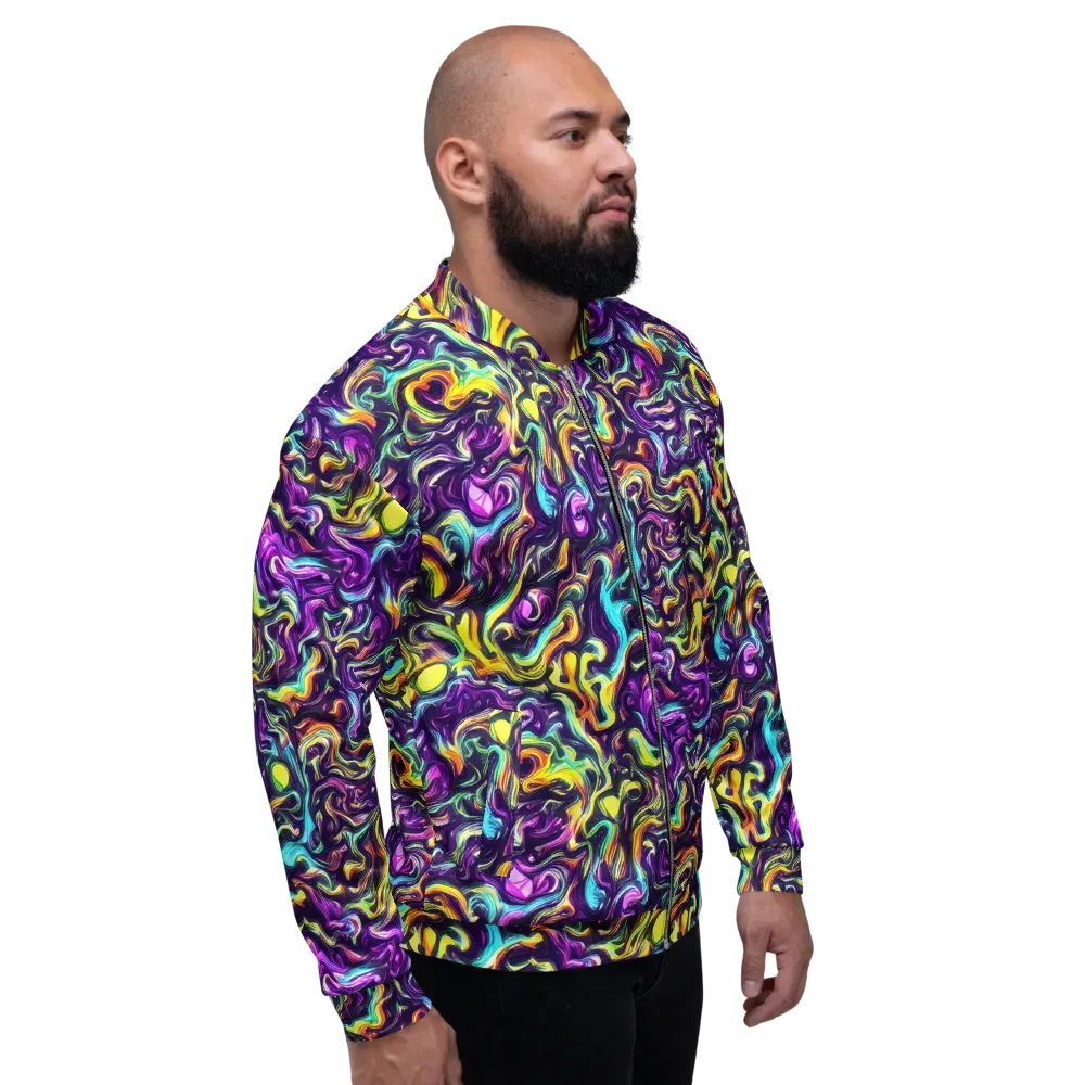 Violet Riverstone on Bomber Jacket — Right