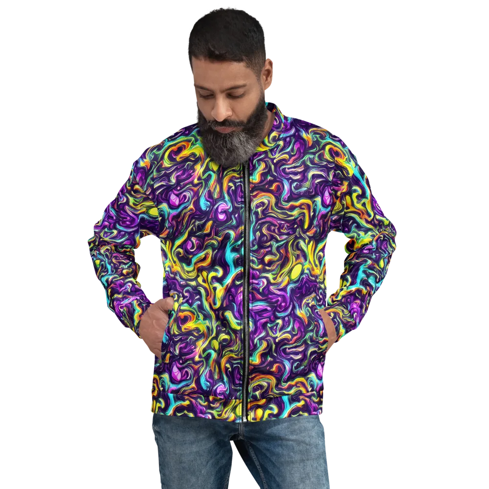Violet Riverstone on Bomber Jacket — Front