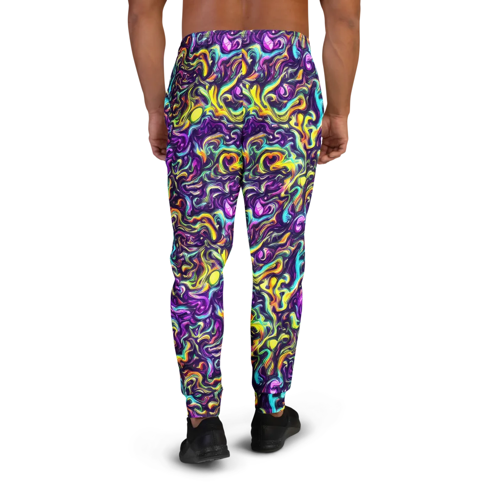 Violet Riverstone on Men's Joggers — Back