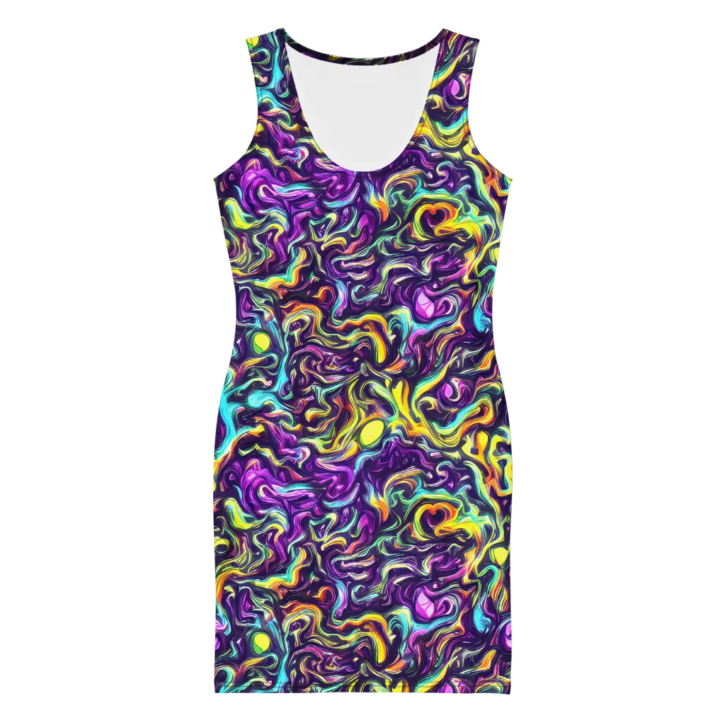 Violet Riverstone on Bodycon Dress — Front
