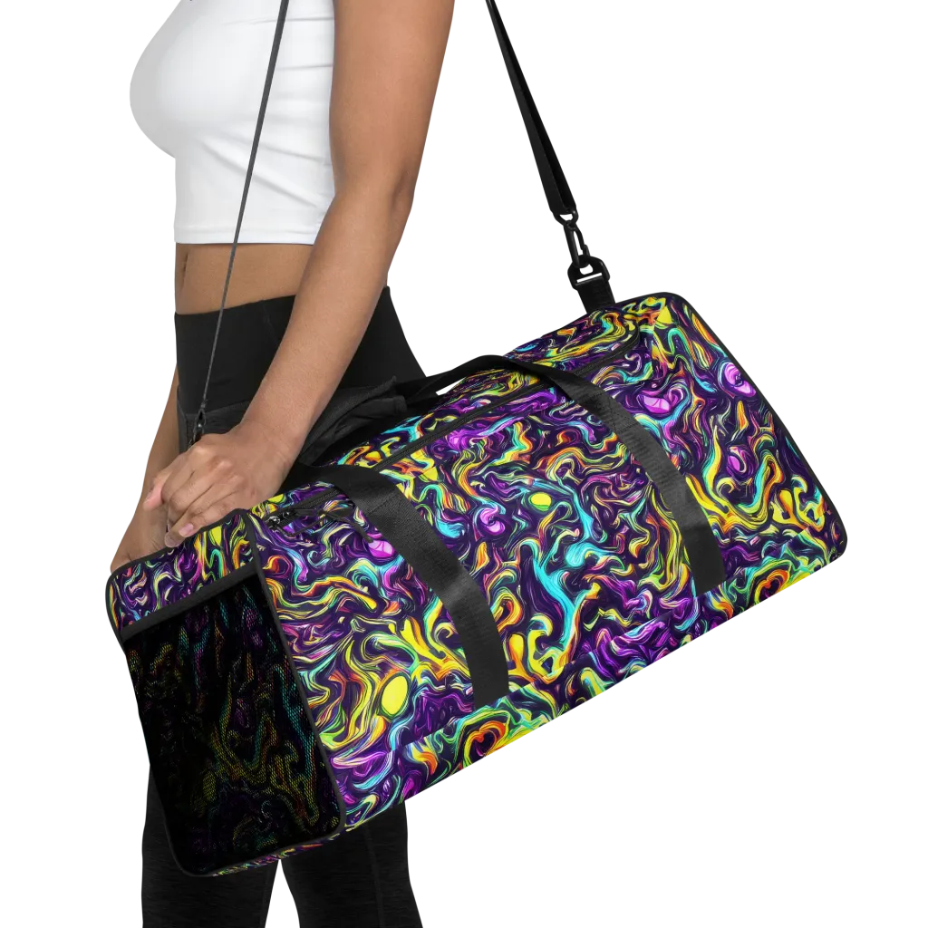 Violet Riverstone on Duffle Bag — Front