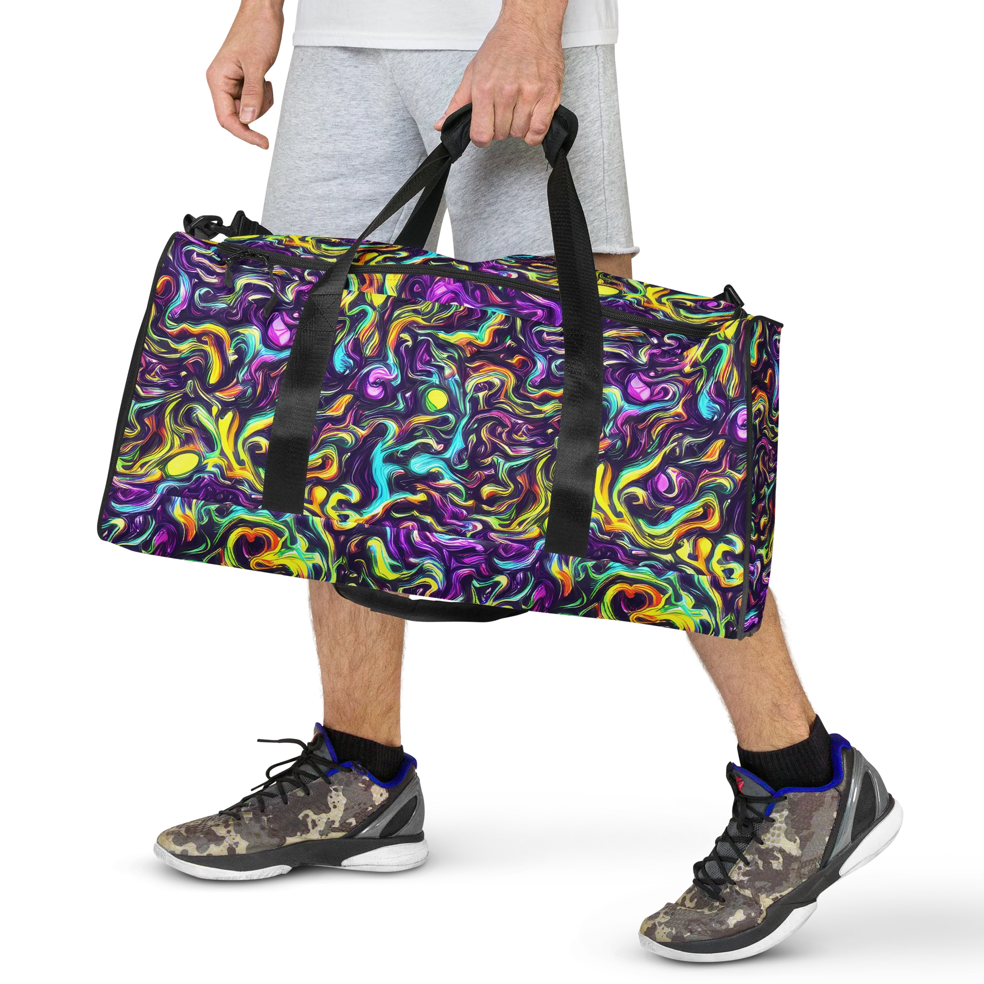 Violet Riverstone on Duffle Bag — Front