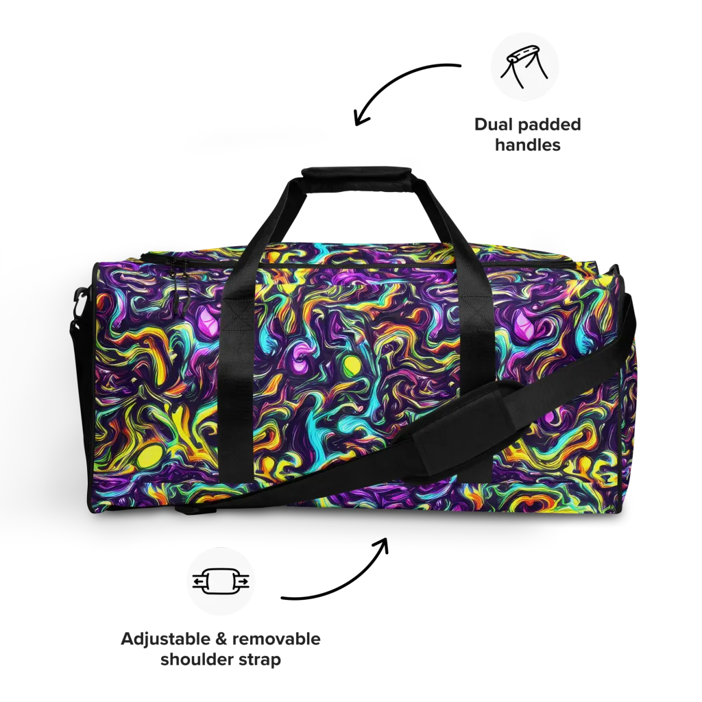 Violet Riverstone on Duffle Bag — Front