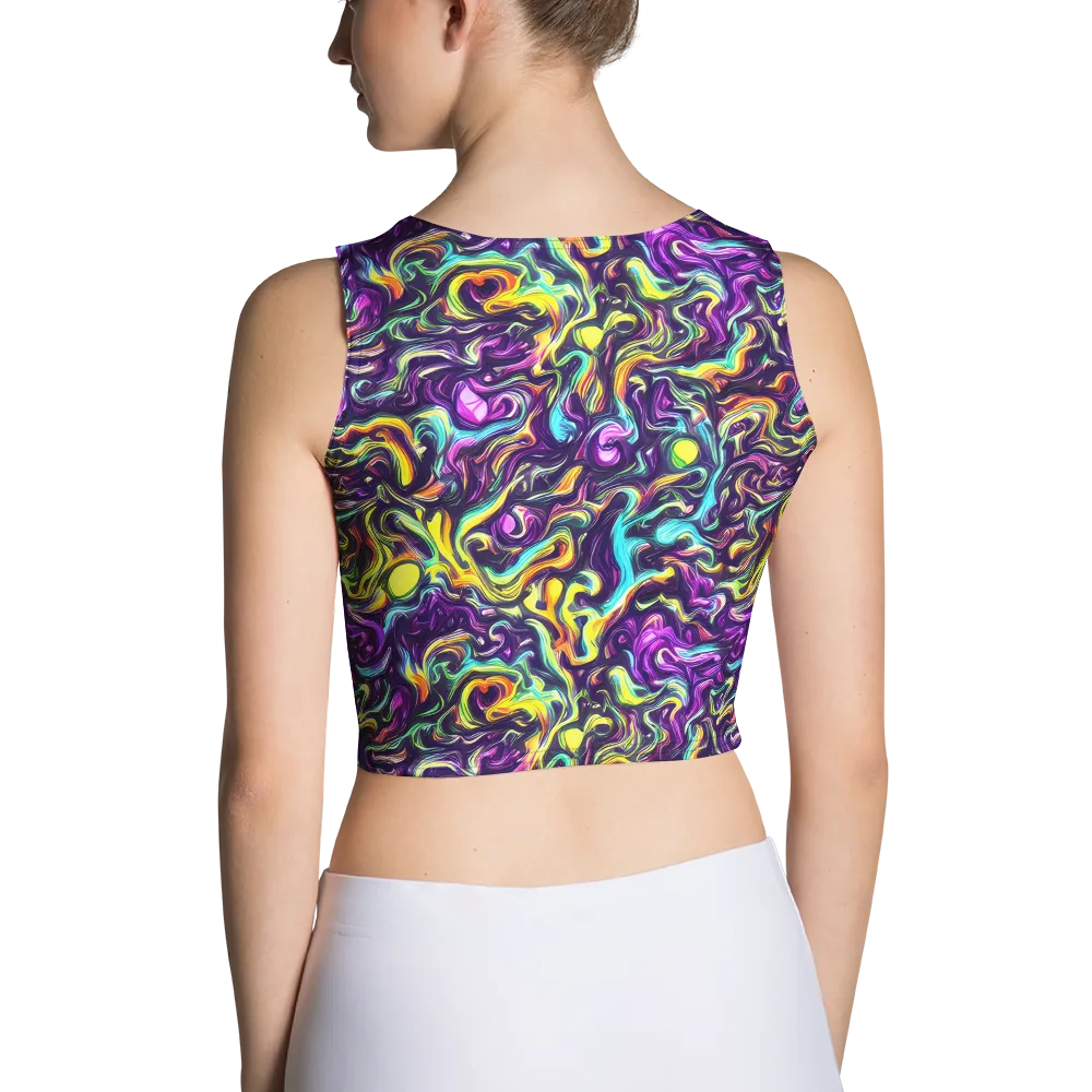Violet Riverstone on Crop Top — Back