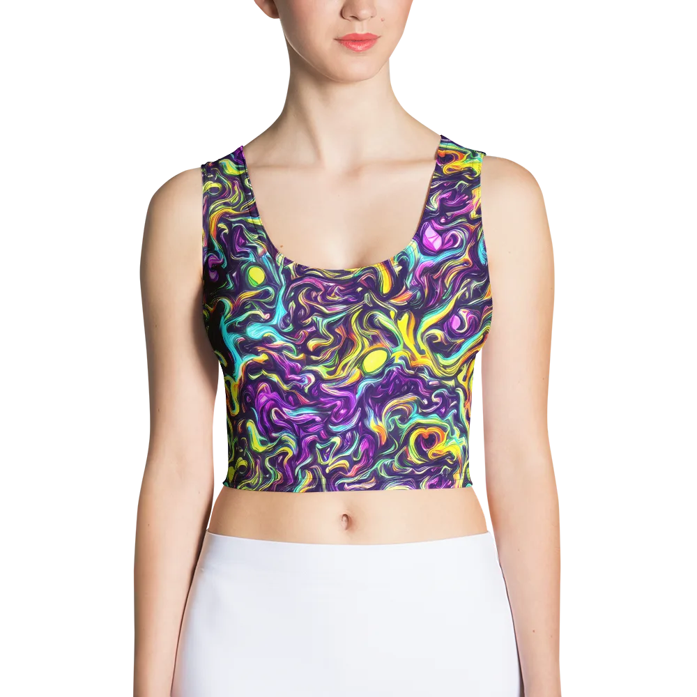 Violet Riverstone on Crop Top — Front