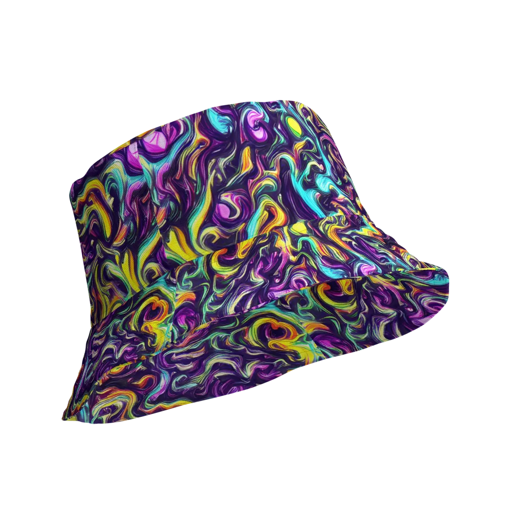 Violet Riverstone on Reversible Bucket Hat — Product details Outside