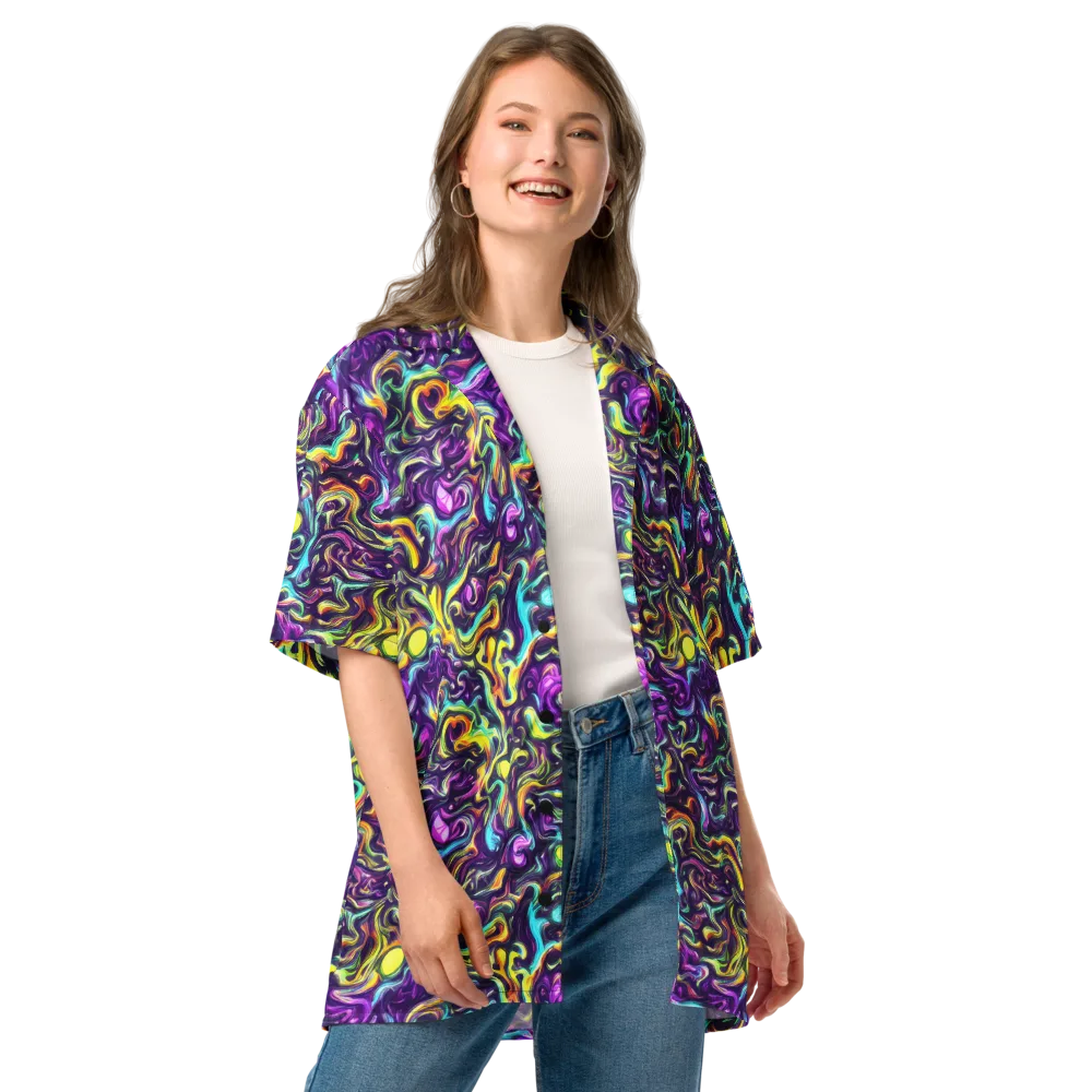 Violet Riverstone on Button Shirt — Front
