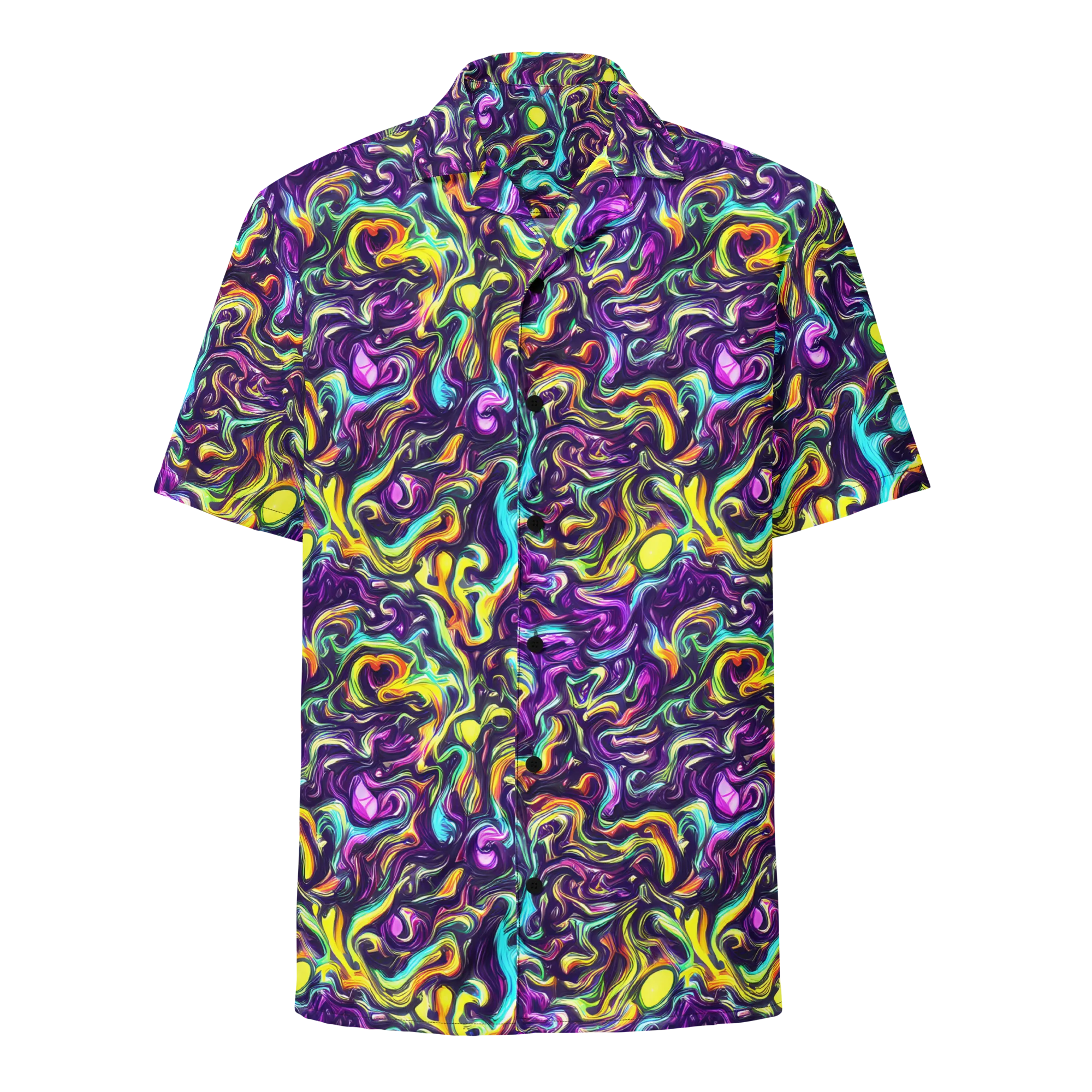 Violet Riverstone on Button Shirt — Front