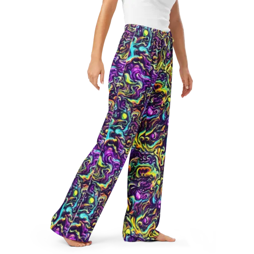 Violet Riverstone on a Women's Pajama Pants