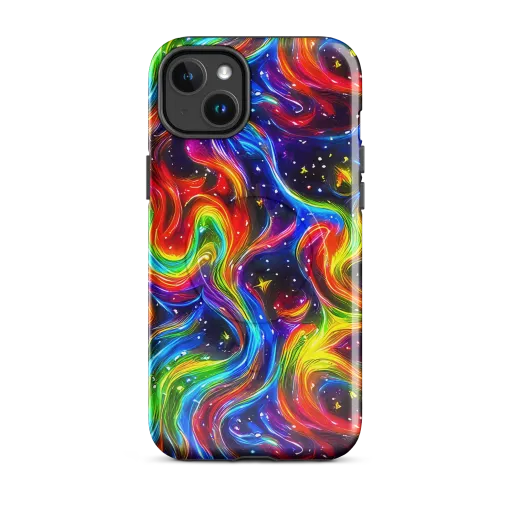 Rainbow Eclipse on a MagSafe Tough Case for iPhone®