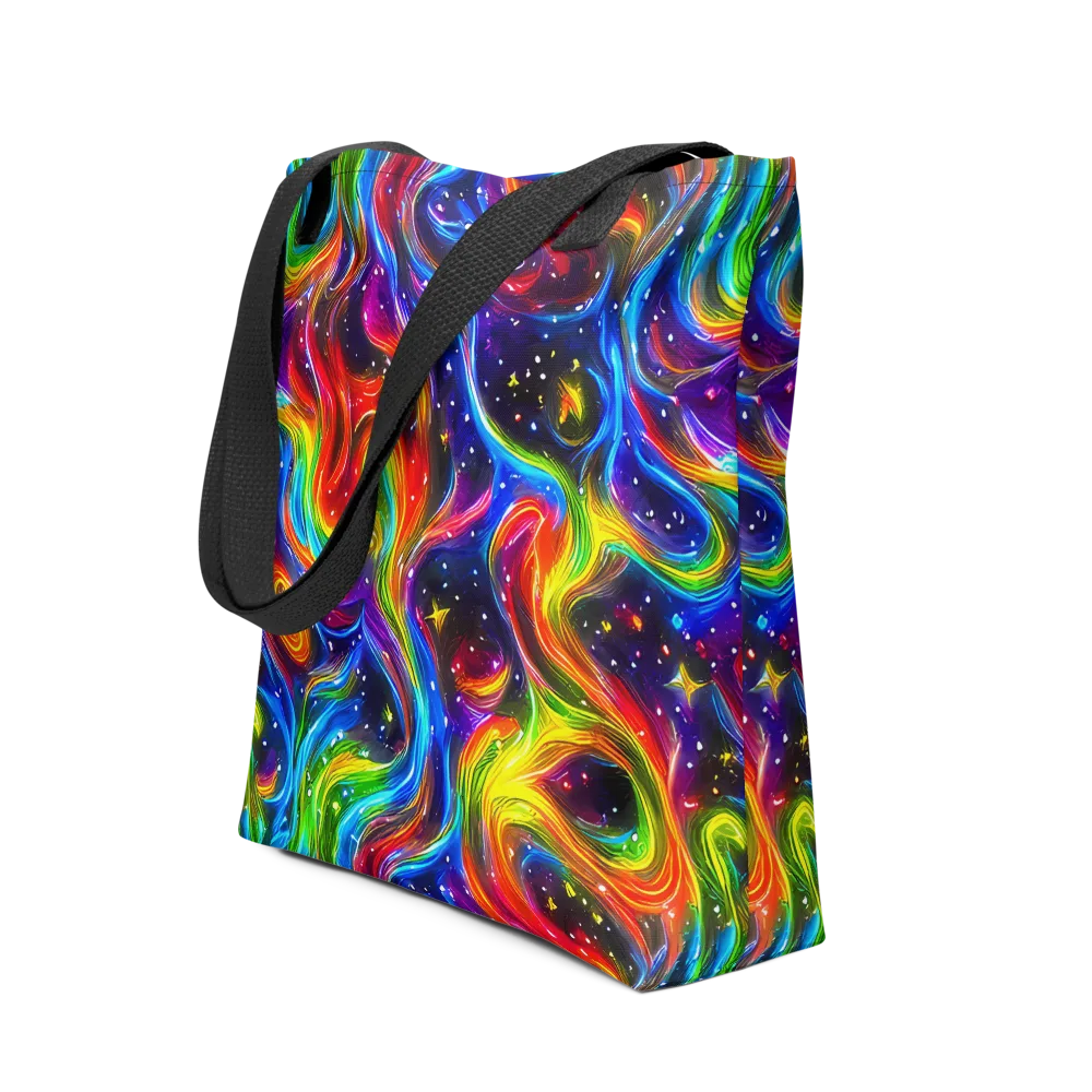 Rainbow Eclipse on Tote Bag — Front