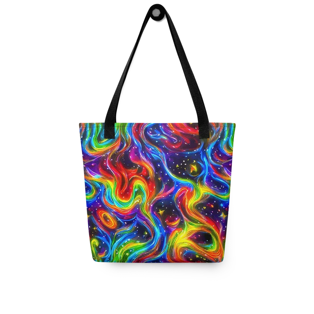 Rainbow Eclipse on Tote Bag — Front