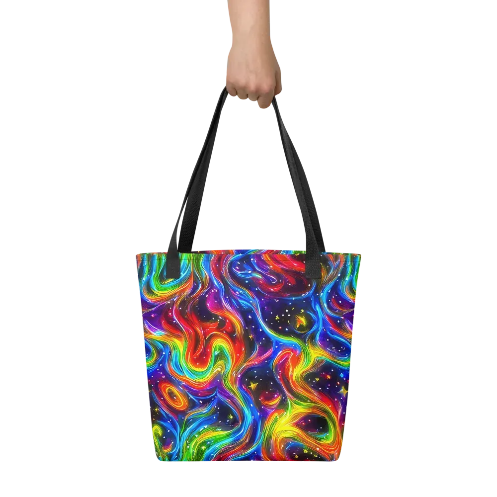 Rainbow Eclipse on Tote Bag — Front