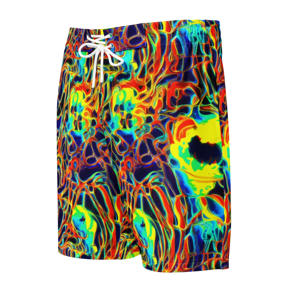 Hypercolor Vortex on Men's Board Shorts — Front