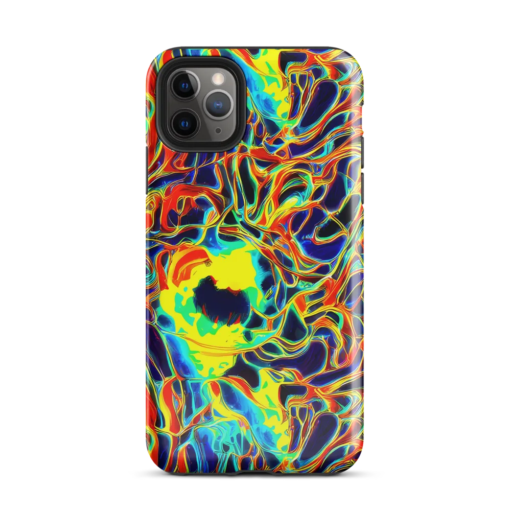 Hypercolor Vortex on Tough Case for iPhone® — Front
