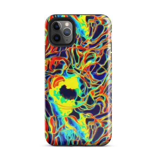 Hypercolor Vortex on a Tough Case for iPhone®