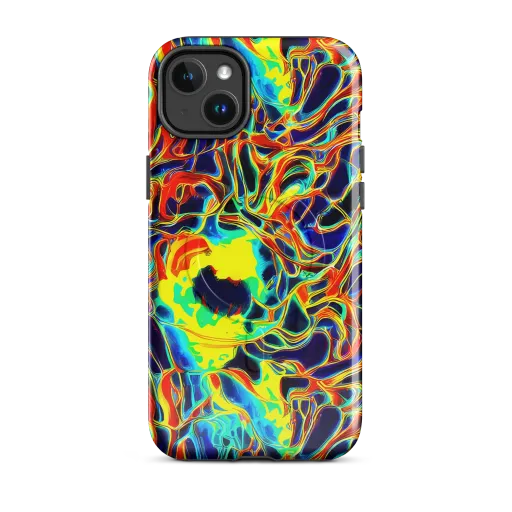 Hypercolor Vortex on a MagSafe Tough Case for iPhone®