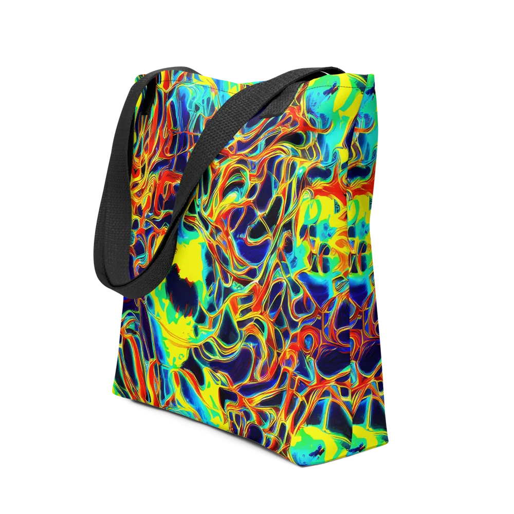 Hypercolor Vortex on Tote Bag — Front