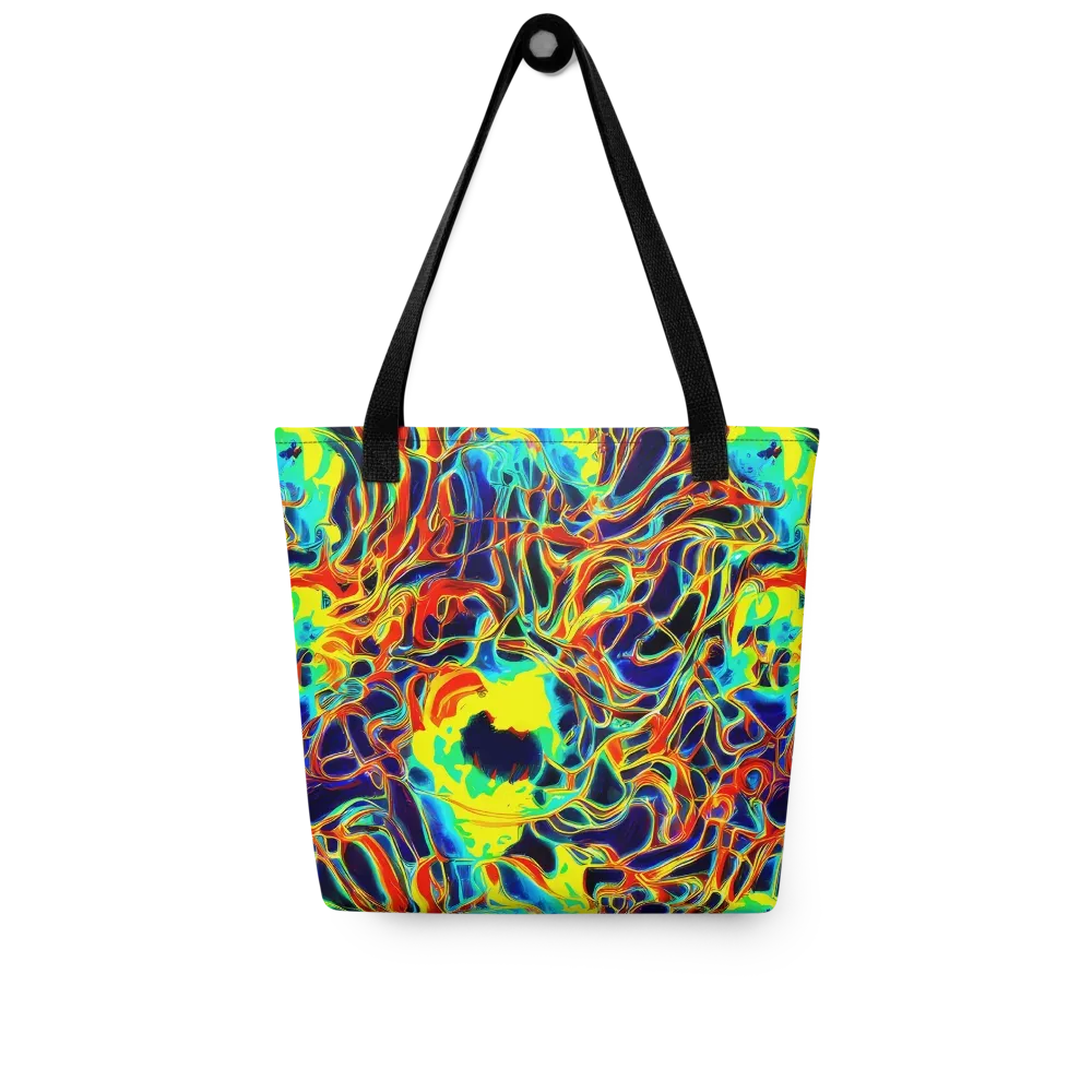 Hypercolor Vortex on Tote Bag — Front