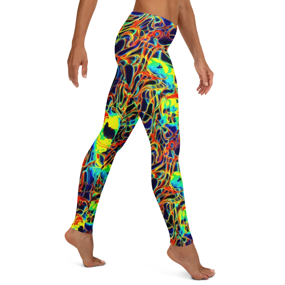 Hypercolor Vortex on Leggings — Right
