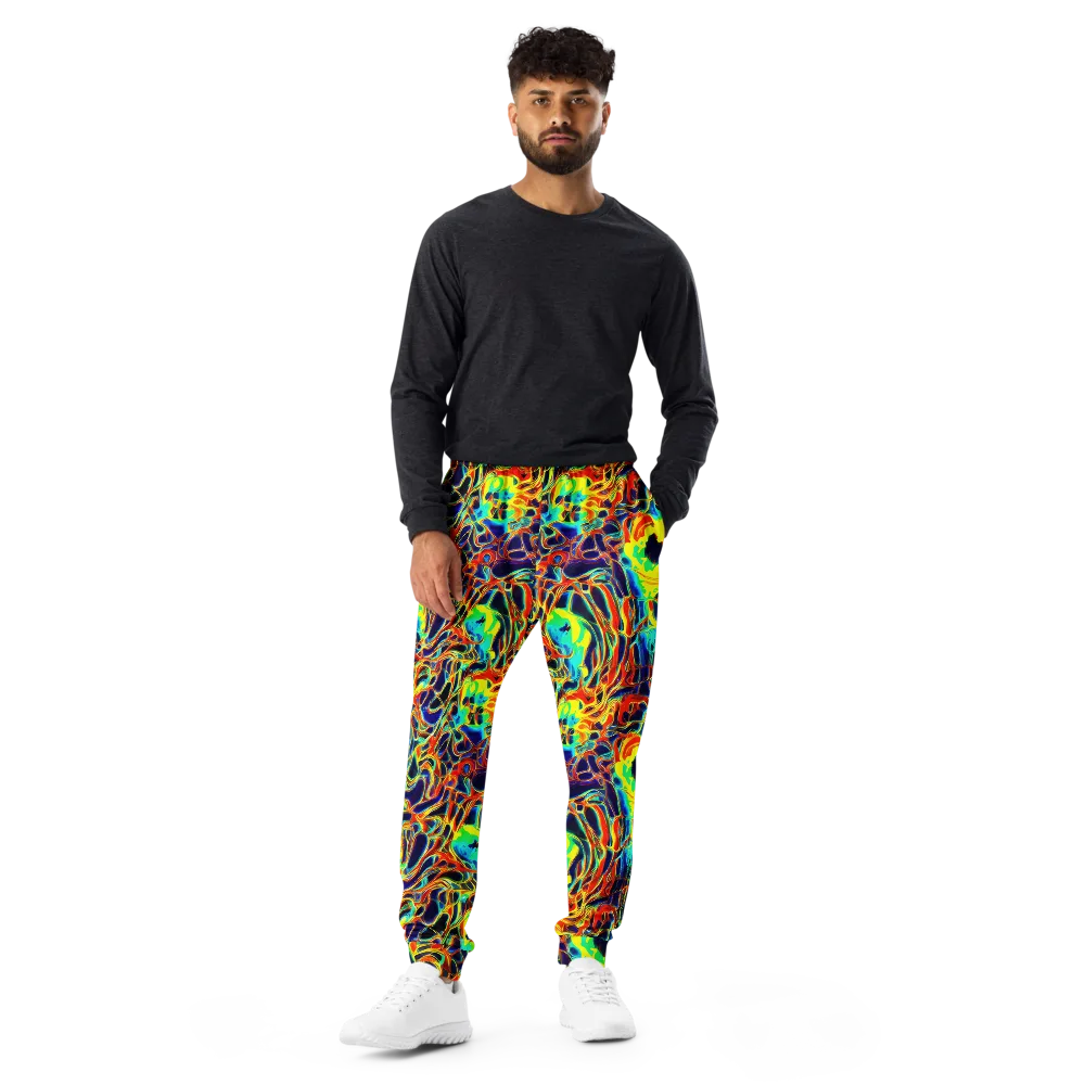 Hypercolor Vortex on Men's Joggers — Front