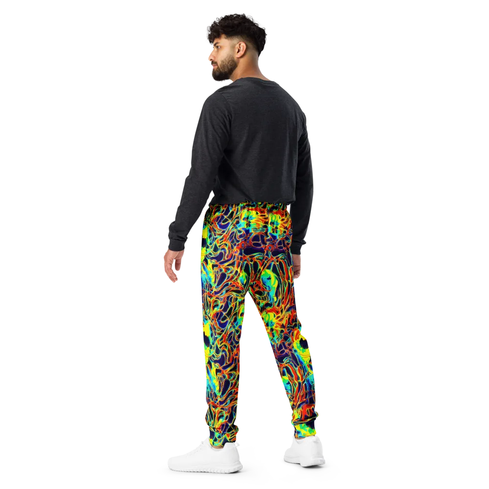 Hypercolor Vortex on Men's Joggers — Back