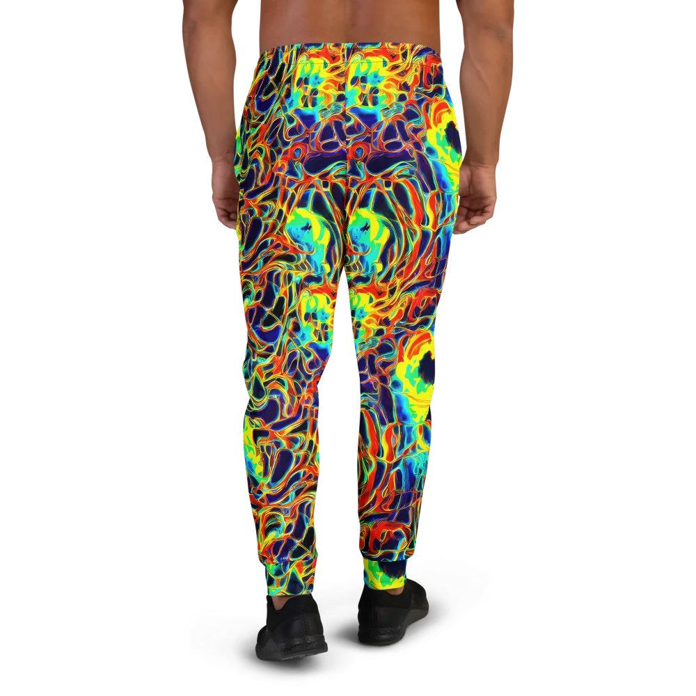 Hypercolor Vortex on Men's Joggers — Back